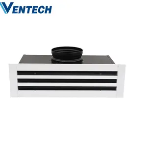 Ventech 에어컨 환기 선형 슬롯 디퓨저 (플러넘 박스 포함)