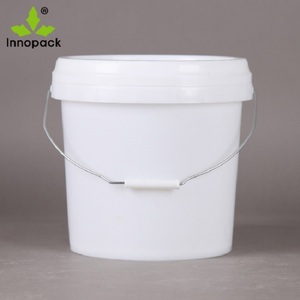 Virgin PP 10 Litre Eco-Friendly Food Grade <b>Plastic</b> Bucket Custom Logo Heat Transfer/Silk Printing Innopack Jiangsu Manufacturer - Product Image 1