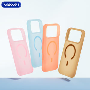 Funda de Silicona Semilíquida de Alta Calidad VAWI S084 para iPhone <span class=keywords><strong>11</strong></span> 12 13 14 15 16 17, Funda Magnética para Samsung, Huawei y <span class=keywords><strong>MI</strong></span> - Product Image 2