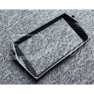 Panel exterior de pantalla de navegación de fibra de carbono seco de repuesto para Lamborghini Aventador LP700 2011-2015 - Product Image 4