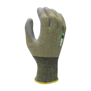 Guanto da lavoro Juba H4411 9/L Power Fit - Colore: Giallo Mélange / Grigio - Guanti da lavoro consigliati - Product Image 1