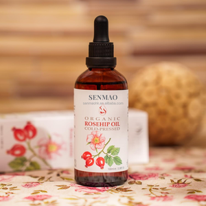 Aceite de Rosa Mosqueta Orgánico 100ML 100% Natural Prensado en Frío, Hidratante para la Piel y Aceite Corporal para Masajes - Product Image 4