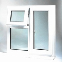 Design moderne Villa maison fenêtre suspendue par le haut fenêtre inférieure auvent fenêtre supérieure fenêtres fixes fenêtre en aluminium auvent fenêtre