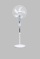 Ventilateur sur pied portable à énergie solaire Gisun GS-SF298 avec batterie rechargeable de 18000 mAh, 16/18 pouces