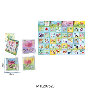 <span class=keywords><strong>Libros</strong></span> Montessori <span class=keywords><strong>de</strong></span> aprendizaje educativo temprano para niños, juguetes <span class=keywords><strong>sensoriales</strong></span>, tela suave, animales, libro <span class=keywords><strong>de</strong></span> tela para bebés - Product Image 1