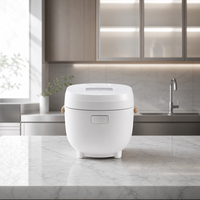 Cuisinière à riz électrique multifonction à faible teneur en sucre, 5 modes de cuisson, réservation 24h, panneau tactile LED pour une cuisine saine