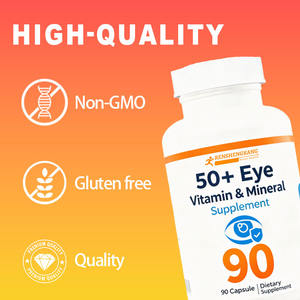 OEM 50+ Göz Vitamini ve Mineral Takviyesi Görme ve Göz Sağlığı İçin <span class=keywords><strong>Omega-3</strong></span> Çinko Vitamin C ve E Lutein ve Zeaksantin İçeren Yumuşak Kapsüller - Product Image 6