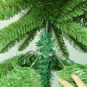 <span class=keywords><strong>Sapin</strong></span> de Noël <span class=keywords><strong>artificiel</strong></span> de <span class=keywords><strong>luxe</strong></span> en PVC, type pin américain, avec aiguilles de pin, personnalisable, semi-mécanique - Product Image 3