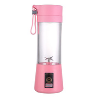 Smoothie Machine Elektrische Huishoudelijke Sap Maker Draadloze Oplaadbare Usb Mini Hand Draagbare Fruitblender