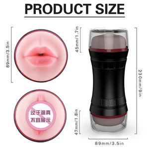 Derin boğaz ağız Mouth Men Para Hombre yapay vajina kedi yetişkin erkek erkekler için mastürbasyon için seks oyuncakları Masturbating - Product Image 6