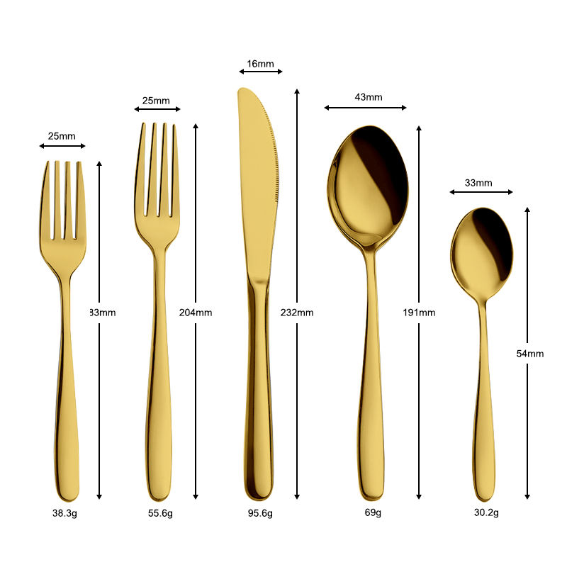 5ชิ้นชุดทอง