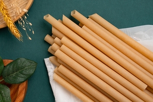 Free Natural Vietnam Eco-Friendly 100% Biodegradable Coffee Juice Bubble Tea Sugarcane Bagasse <b>Drinking</b> <b>Straws</b> - Product Image 5