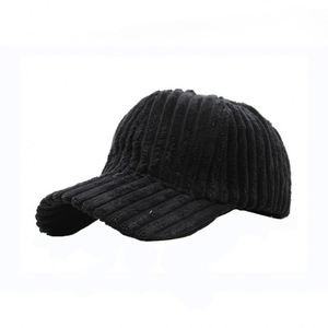 Casquette de sport en velours côtelé pour femmes et hommes, tendance automne-hiver, tailles et logos personnalisables, casquette de baseball en velours côtelé - Product Image 2