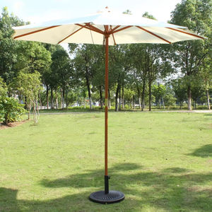 Parasol de jardin extérieur imperméable en <span class=keywords><strong>bois</strong></span> à tige droite, grand parasol de cour, design moderne, mobilier d'extérieur, parc - Product Image 5