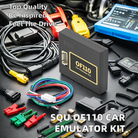 El emulador universal de coche SQU OF110 V110 admite el analizador de programas ESL Tacho con Sensor de ocupación de asiento IMMO