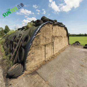 LDPE Silage Plastic Blackout Agricultural Film Noir Blanc Feuille d'<span class=keywords><strong>ensilage</strong></span> Couverture de soute Poly Silo Tarp - Product Image 6