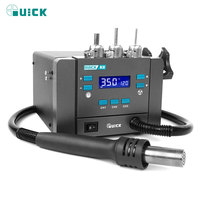 K8 — Station de soudage avec ventilateur Vortex 1000W, 110V 220V, appareil pour réparation de téléphones SMD SMT PCB