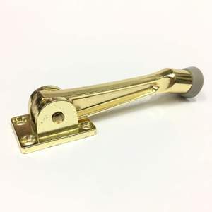 Support de porte au sol en zinc pour salle de bain et cuisine - Product Image 1