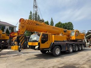 Grue sur camion XCT100 QY100 d'occasion, flèche télescopique à cinq sections, grue mobile sur roues de 100 tonnes, moteur - Product Image 2