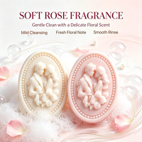 Caja de Regalo de Jabón Corporal con Aroma a Rosas, 100g, Una Pieza