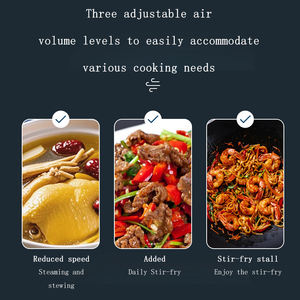 Ventilador de <span class=keywords><strong>Pared</strong></span> para Cocina, Motor de Campana Extractora, Campana de Extracción de Aire, Ventilador de Extracción para Cocina - Product Image 5