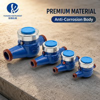 Rotary Impeller Water Meter Mechanical Instrument Household National Standard Cast Iron/Copper/Stainless Steel Threaded