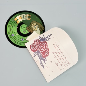 Busta per Inviti Personalizzata <span class=keywords><strong>con</strong></span> LOGO Stile Occidentale, Biglietto di Ringraziamento Creativo per Matrimoni ed Eventi Aziendali, Biglietto di Auguri VIP per Fiere Annuali - Product Image 4