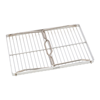 STARCAMP Barbecue portable pliable en acier inoxydable pour camping en plein air, réchaud à charbon de bois, poêle à bois