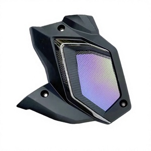 Grille de radiateur modifiée pour Yamaha NMAX155 2020-2026, grille de radiateur bleu-violet, couvercle de dissipation thermique - Product Image 4