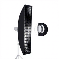 YUEYING Nylon pour grille rectangulaire alvéolée 30*120cm pour flash de studio Bowens Portrait Speedlite