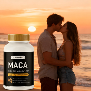 כמוסות מאקה לגברים, תוסף תזונה טבעי לתמיכה בליבידו, צפיפות עצם, סיבולת חזקה, הגברת אנרגיה, גלוקוזאמין, תוספי תזונה OEM - Product Image 1