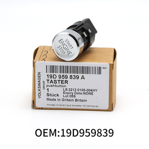 ปุ่มสตาร์ทเครื่องยนต์ 19D959839A สำหรับสวิตช์กุญแจรีโมท Volkswagen Lavida PLUS - Product Image 2