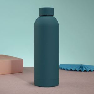 Small Mouth Large Capacity Vacuum Insulated <b>Thermos</b> <b>Bottle</b> Stainless Steel Outdoor Sports Travel Water Cup Cold Drink - Product Image 2