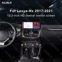 Écran haute performance de 12,3 pouces pour tableau de bord LEXUS NX 2017-2021, Android Auto, Carplay, caméra de recul, stéréo DSP, haute qualité