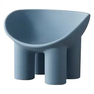 kruk luie stoel Suppliers-Nordic Stijl Enkele Fauteuil Eenvoudige Ins Lazy Lounge Kruk Designer Moderne Creatieve Olifant Been Stoel