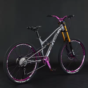 Ingrosso di Fabbrica Mountain Bike Soft Tail in Lega di Alluminio da 27,5 e 26 Pollici con Freno a Disco a Olio e Ammortizzatori - Product Image 3