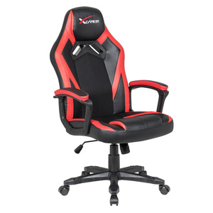 Chaise <span class=keywords><strong>de</strong></span> bureau gaming exécutive robuste, capacité 500 lbs, en cuir synthétique, avec accoudoirs pivotants 2D rafraîchissants, cadre en acier, dossier haut - Product Image 1