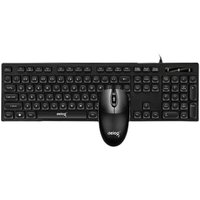 Deiog DY-912 Set Keyboard dan Mouse Berkabel 104 Tombol 1200dpi Port USB Desain Ergonomis Tombol Fungsi Multimedia yang Dapat Diprogram Tahan Air