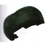 Guardabarros Delanteros Negros de Algodón para BMW X3 F25 2011-2013, Pieza de Repuesto - Product Image 1