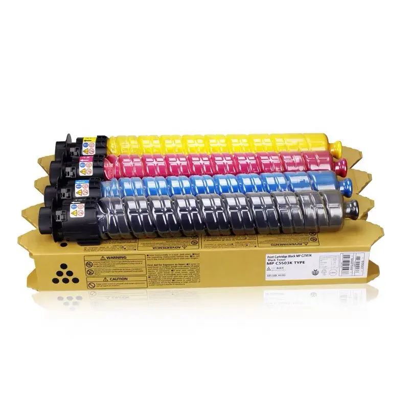 Novo preimium compatível ricoh toner, substituição de cartuchos rcioh 841849 841852 841851 mpc5503 mpc6003, 841850