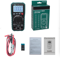 Multimètre numérique compact FUZRR FR133F 4000 points True RMS pour la mesure de tension AC/DC, courant, résistance, capacité et fréquence