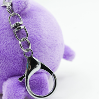 Gantungan Kunci Boneka Mini Custom Lucu Karakter Kartun Anime OEM Grosir Figur Karakter Boneka untuk Hiasan Tas