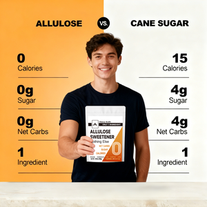 OEM/ODM Allulose toz toptan (300g toplu) | Sıfır yağ, Keto ve diyabetik onaylı | Özel etiket tatlandırıcı tedarikçisi - Product Image 4