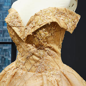 Vestido de Festa para Mulheres Gestantes, Bordado, Tamanho Plus, Ombros Descidos, Vestido de Formatura com Decote Coração - Product Image 4