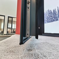 Puertas y Ventanas de Aluminio en Oferta, Ventana de Aluminio 6060 T66 con Aislamiento Térmico, Manija de Aluminio para Ventana en Venta