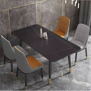 Nhà bếp phòng khách bằng đá cẩm thạch trắng bàn ăn nhỏ phòng ăn bàn ăn - Product Image 5