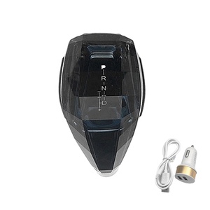Pommeau de levier de vitesse universel en cristal pour BMW 3 5 Series F10 G30 G38 F15 G05 G08 Levier de vitesse de luxe Accessoires de voiture Chargeur USB <span class=keywords><strong>Auto</strong></span> - Product Image 3