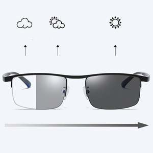 Gafas de Lectura Progresivas Multifocales Unisex de Moda 2025, Media Montura, Fotocromáticas, Anti Luz Azul, para Presbicia - Product Image 2