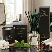 Luxus-Duftkerzen- und Reed-Diffusor-Geschenkset mit Logo, Kerzen-Diffusor-Set, Diffusor- und Kerzensets mit Logo