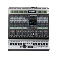 Console de mixage audio numérique 99DSP à 12 canaux, contrôleur DJ professionnel alimenté, console de mixage sonore avec Bluetooth USB